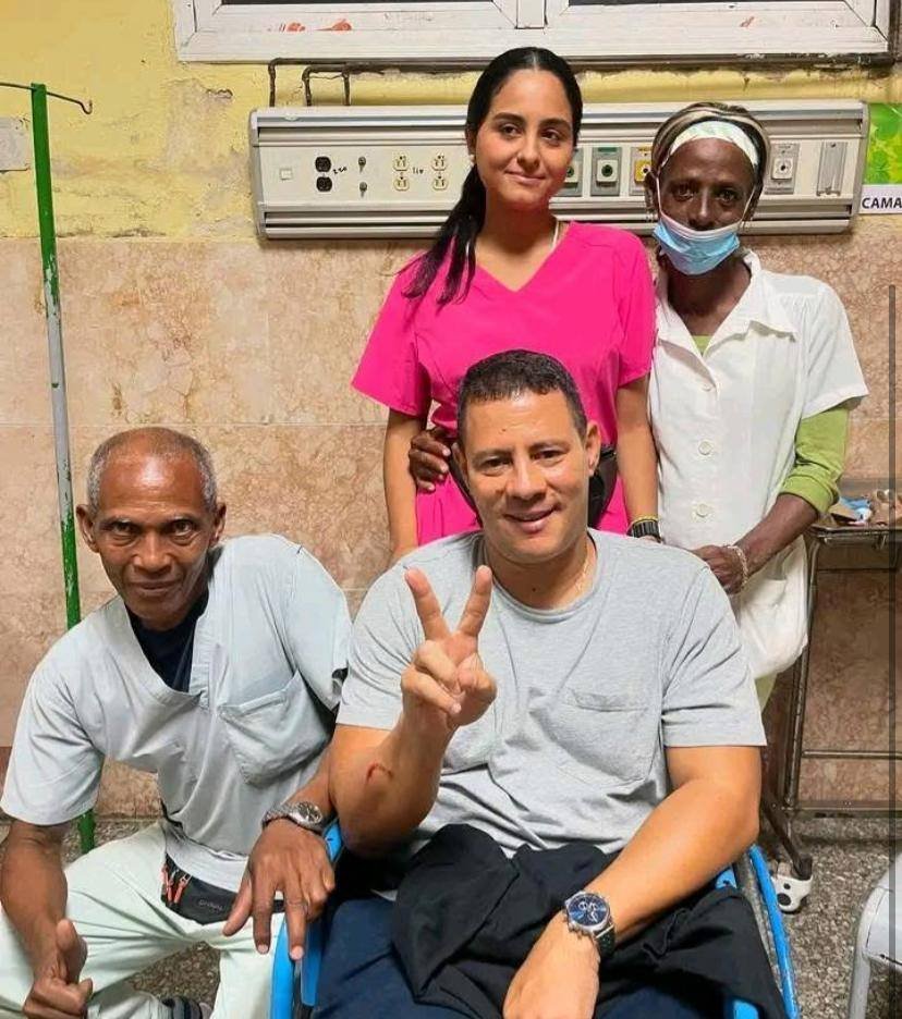 Israel Rojas de Buena Fe hospitalizado tras accidente en moto en La Habana 1 Accidente Israel Rojas Foto 1