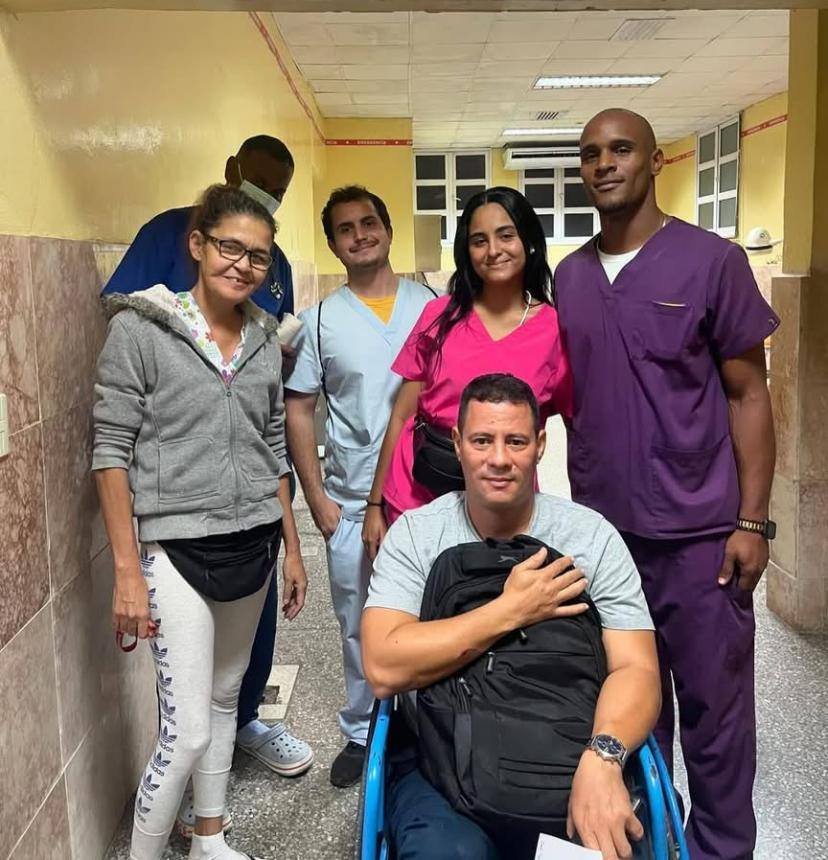 Israel Rojas de Buena Fe hospitalizado tras accidente en moto en La Habana 2 Accidente Israel Rojas Foto 2